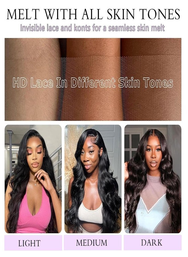 Tahikie 7x6 Body Wave Glueless Wigs Human Hair Pre Plucked Pre Cut 250% Density Drawstring Wig Human hair 7x6 HD Lace Front Wigs Human Hair for Black Women Pre Everything Ready to Go Wig 20inch - Image 5